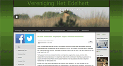 Desktop Screenshot of hetedelhert.nl